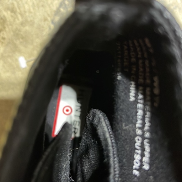 Hunter for Target Adult Unisex Lace Up Ankle Rain Boots Mens 7.5 Women 9.5 BLK - Picture 16 of 16